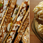 How to make Groundnut (Peanut) Chikki and Puffed rice (Mamra) Laddu