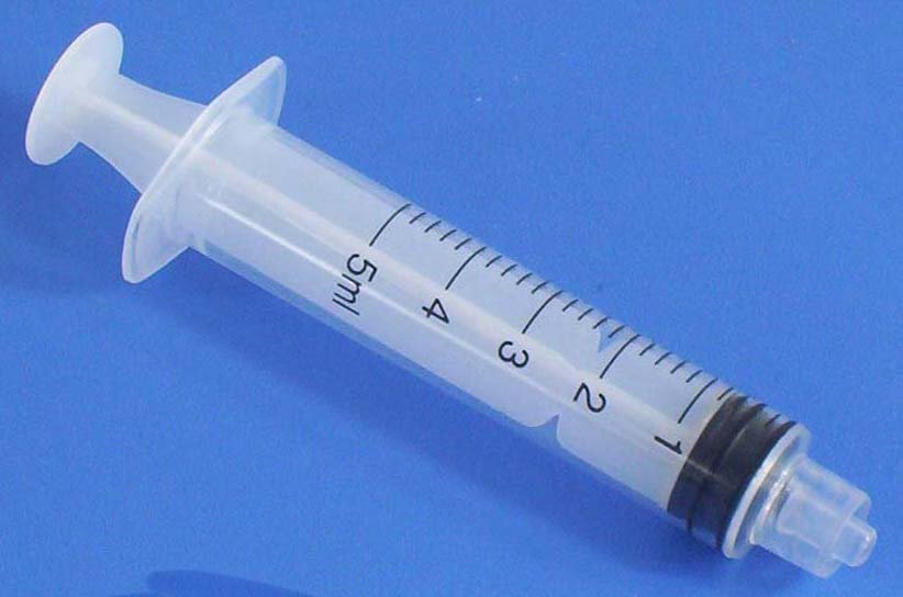 Syringe without needle