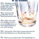 benefits of drinking water in motning