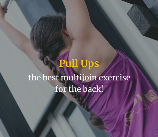 Pull ups -> the best multijoin exercise for the back!