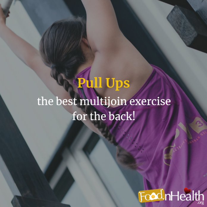 Pull ups -> the best multijoin exercise for the back!