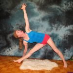 Yoga Triangle Pose