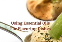 Get full organic flavour in your food with essential oils