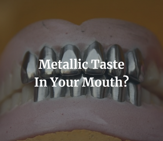 Metallic Taste In Your Mouth