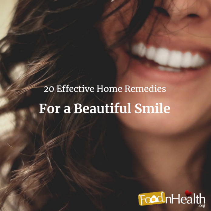 Effective Home Remedies For a Beautiful Smile