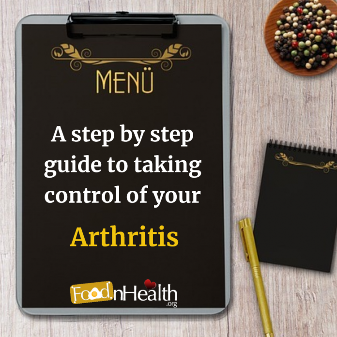 A step by step guide to taking control of your arthritis
