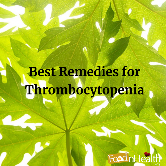 Best Remedies for Thrombocytopenia