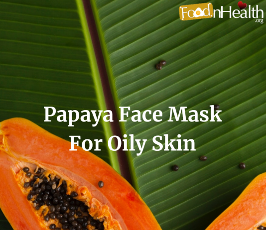 Papaya Face Pack For Glowing And Lightening of skin