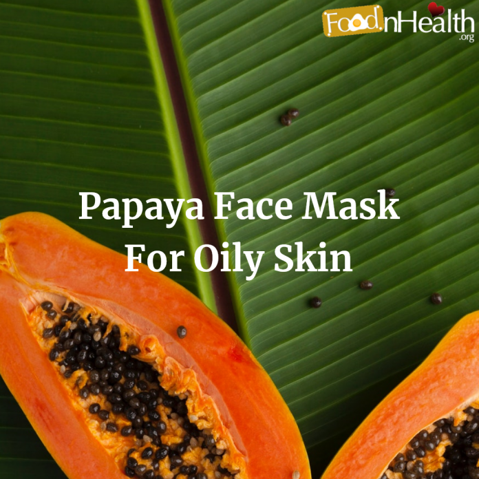 Papaya Face Pack For Glowing And Lightening of skin