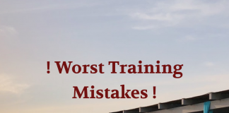 worst training mistakes