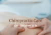 Chiropractic: What is chiropractic manipulation?