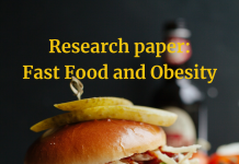 Research paper Fast Food and Obesity