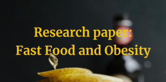 Research paper Fast Food and Obesity