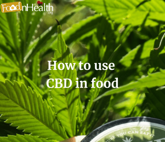 CBD and how to use it in food