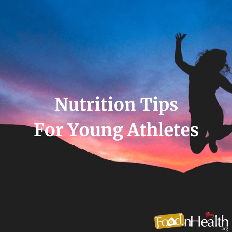 Nutrition Tips For Young Athletes - Food N Health