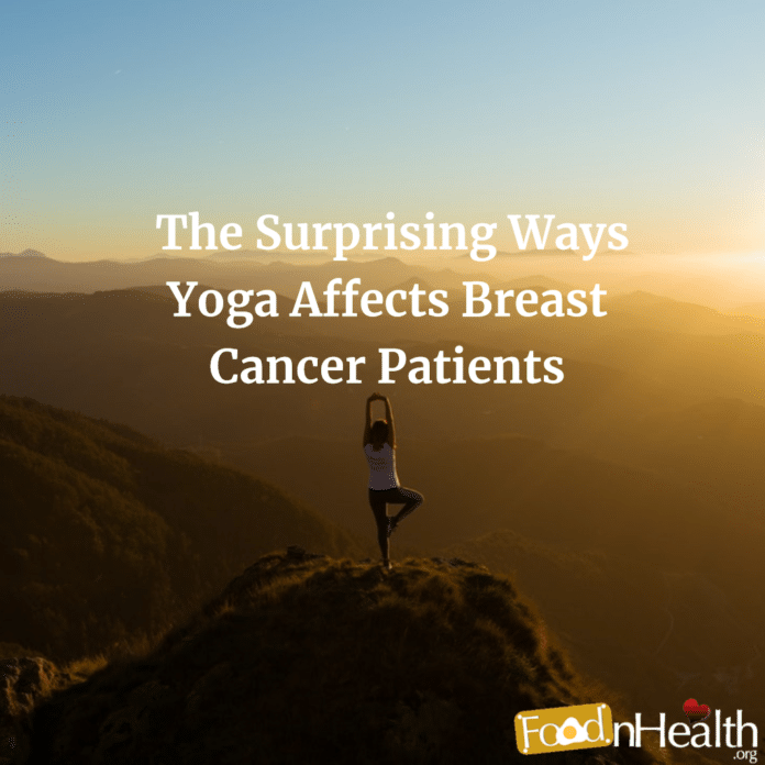 How can yoga help people with breast cancer?