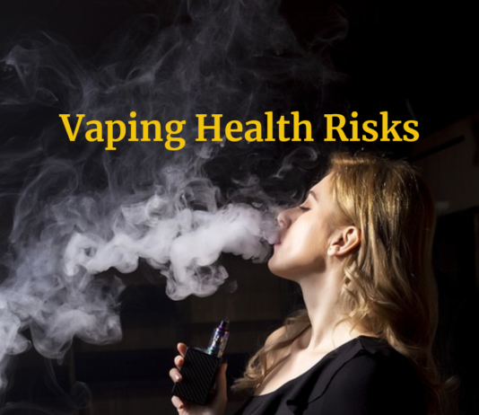 Health Risks of E-Cigarettes and Vaping