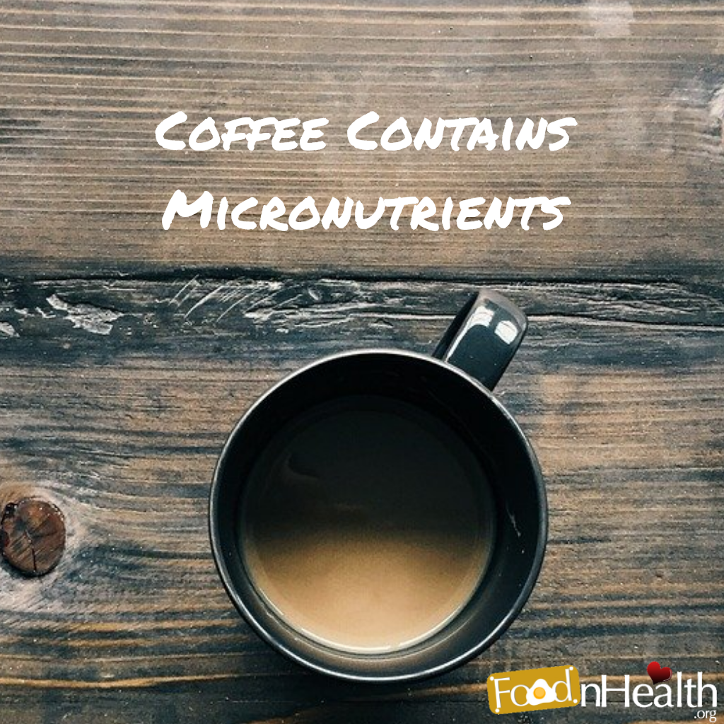 Coffee Contains Micronutrients