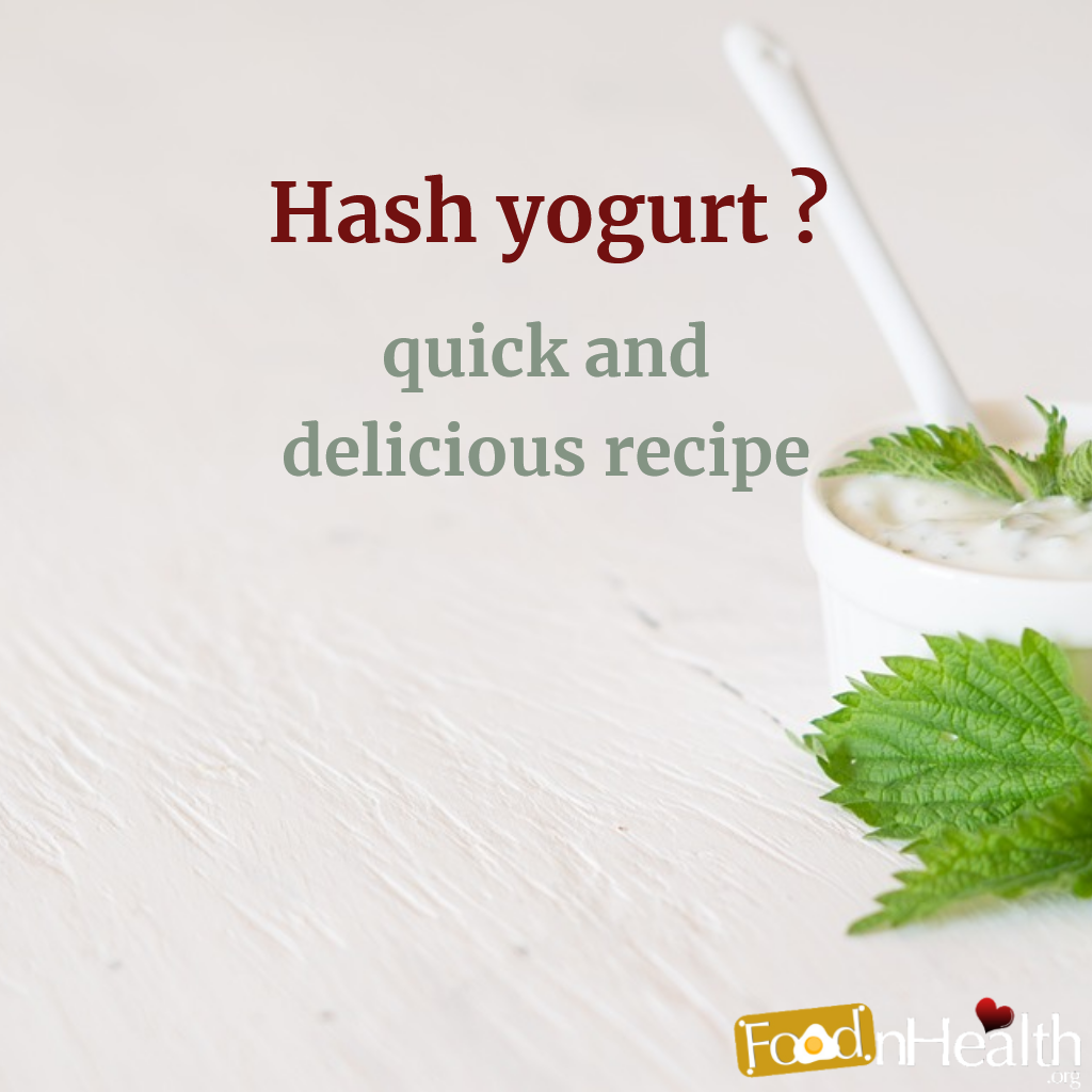 Hash yogurt recipe