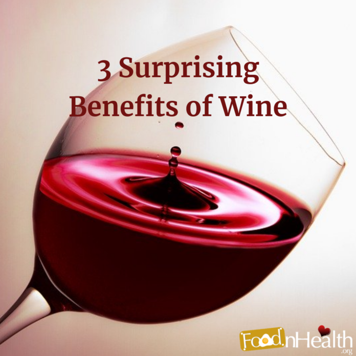3 Surprising Benefits of Wine