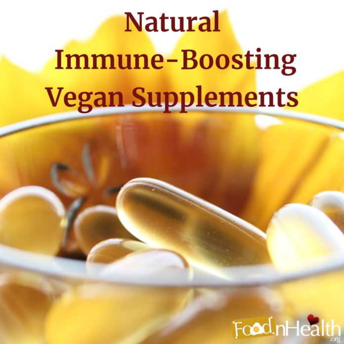 Natural Immune-Boosting Vegan Supplements