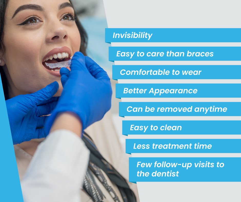 Top Benefits of Invisalign For Misaligned Teeth
