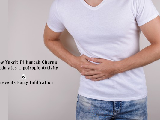 How Yakrit Plihantak Churna Modulates Lipotropic Activity and Prevents Fatty Infiltration? Liver disorder